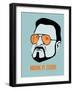 Mark it Zero Poster 1-Anna Malkin-Framed Art Print