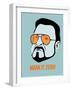 Mark it Zero Poster 1-Anna Malkin-Framed Art Print