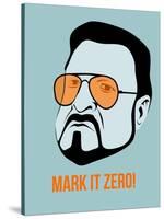 Mark it Zero Poster 1-Anna Malkin-Stretched Canvas