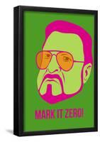 Mark It Zero Poster 2-Anna Malkin-Framed Poster