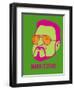 Mark it Zero Poster 2-Anna Malkin-Framed Art Print