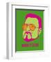 Mark it Zero Poster 2-Anna Malkin-Framed Art Print