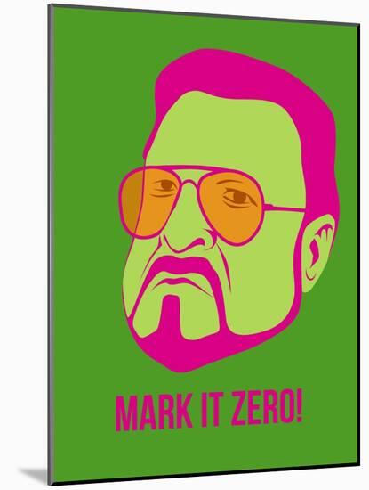 Mark it Zero Poster 2-Anna Malkin-Mounted Art Print