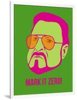 Mark it Zero Poster 2-Anna Malkin-Framed Art Print