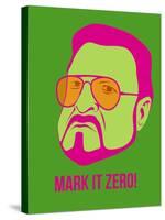 Mark it Zero Poster 2-Anna Malkin-Stretched Canvas