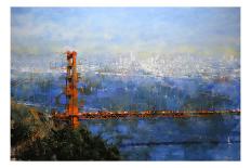 Blue Paris-Mark Lague-Art Print