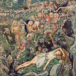 Molly in the Garden, 1930-Mark Lancelot Symons-Giclee Print