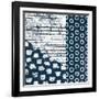 Mark Making Tile IV-Moira Hershey-Framed Art Print