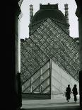 Looking Through an Arched Entrance of the Musee Du Louvre Towards the Glass Pyramid, Paris, France-Mark Newman-Photographic Print