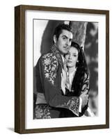 Mark Of Zorro, Tyrone Power, Linda Darnell, 1940-null-Framed Photo