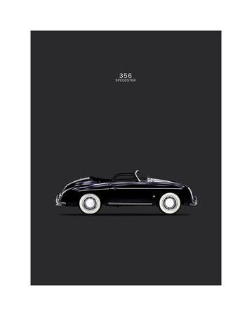 Porsche 356 Speedster Black