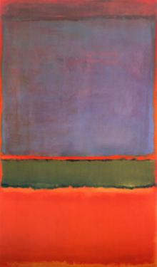 No. 6 (Violet, Green and Red), 1951 by Mark Rothko