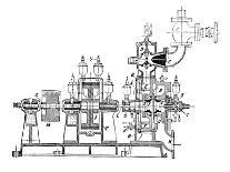 Three-cylinder Compound Steam Locomotive-Mark Sykes-Photographic Print