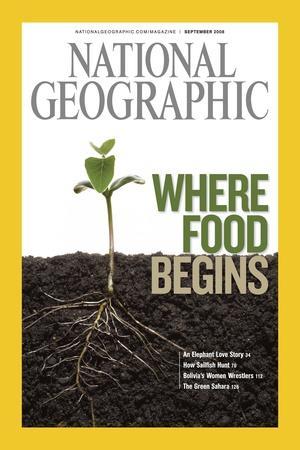 Cover of the September, 2008 National Geographic Magazine