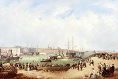 Opening of Sunderland South Docks, 1850-Mark Thompson-Laminated Giclee Print