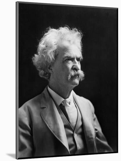 Mark Twain, American Author and Humorist-Science Source-Mounted Giclee Print