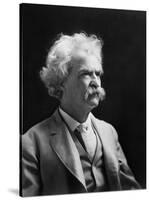 Mark Twain, American Author and Humorist-Science Source-Stretched Canvas