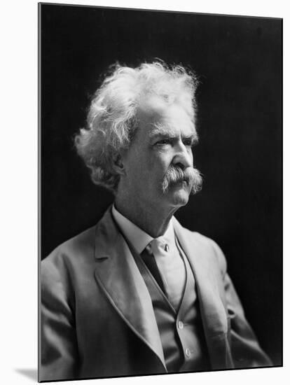 Mark Twain, American Author and Humorist-Science Source-Mounted Giclee Print