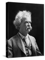 Mark Twain, American Author and Humorist-Science Source-Stretched Canvas