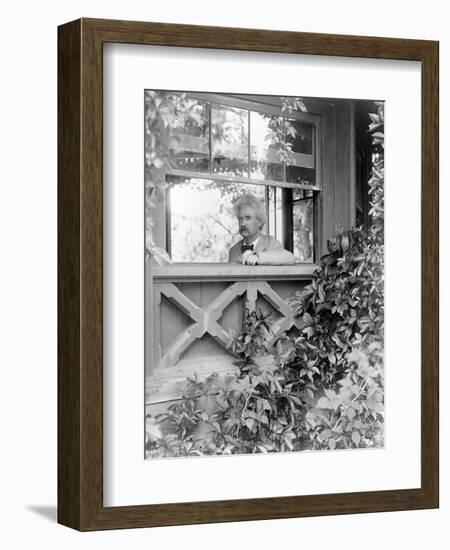 Mark Twain, American Author and Humorist-Science Source-Framed Giclee Print