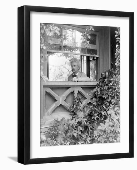 Mark Twain, American Author and Humorist-Science Source-Framed Giclee Print