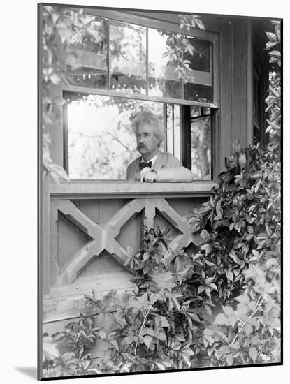 Mark Twain, American Author and Humorist-Science Source-Mounted Giclee Print