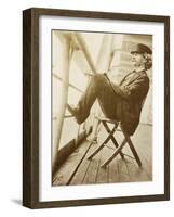 Mark Twain, American Author and Humorist-Science Source-Framed Giclee Print