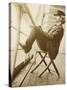 Mark Twain, American Author and Humorist-Science Source-Stretched Canvas