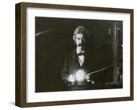 Mark Twain, American Author and Humorist-Science Source-Framed Giclee Print