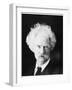 Mark Twain, American Novelist, in His Later Years, C1890S-MATHEW B BRADY-Framed Giclee Print