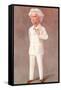 Mark Twain American Writer Born: Samuel Langhorne Clemens Pictured in a White Suit-Spy (Leslie M. Ward)-Framed Stretched Canvas