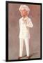 Mark Twain American Writer Born: Samuel Langhorne Clemens Pictured in a White Suit-Spy (Leslie M. Ward)-Framed Photographic Print