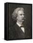 Mark Twain American Writer Creator of Tom Sawyer and Huckleberry Finn-null-Framed Stretched Canvas