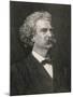 Mark Twain American Writer Creator of Tom Sawyer and Huckleberry Finn-null-Mounted Photographic Print