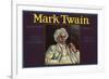 Mark Twain Brand - Tustin, California - Citrus Crate Label-Lantern Press-Framed Art Print