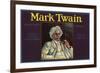 Mark Twain Brand - Tustin, California - Citrus Crate Label-Lantern Press-Framed Premium Giclee Print