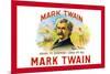 Mark Twain Cigars-null-Mounted Art Print