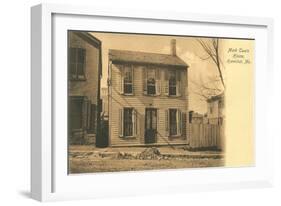 Mark Twain House, Hannibal-null-Framed Art Print