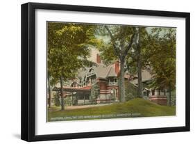 Mark Twain House, Hartford, Connecticut-null-Framed Art Print