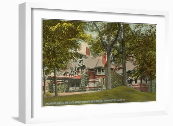 Mark Twain House, Hartford, Connecticut-null-Framed Art Print