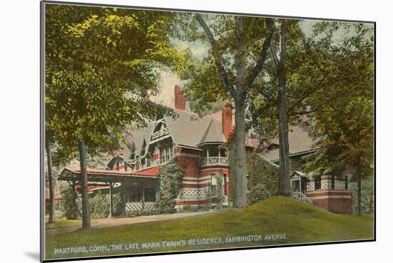 Mark Twain House, Hartford, Connecticut-null-Mounted Art Print