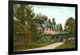 Mark Twain House, Hartford, Connecticut-null-Framed Art Print