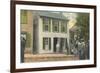 Mark Twain in Hannibal, Missouri-null-Framed Premium Giclee Print