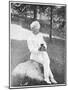 Mark Twain Is Very Fond of Pets, Especially Kittens'-null-Mounted Photographic Print