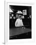 Mark Twain Playing Game of Pool-null-Framed Premium Photographic Print