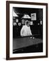 Mark Twain Playing Game of Pool-null-Framed Premium Photographic Print