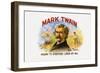 Mark Twain, Printed by Wolf Bros. and Co., C.1920S-American School-Framed Giclee Print