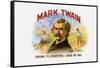 Mark Twain, Printed by Wolf Bros. and Co., C.1920S-American School-Framed Stretched Canvas