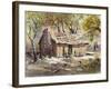 Mark Twain's Cabin-LaVere Hutchings-Framed Giclee Print