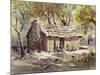 Mark Twain's Cabin-LaVere Hutchings-Mounted Giclee Print